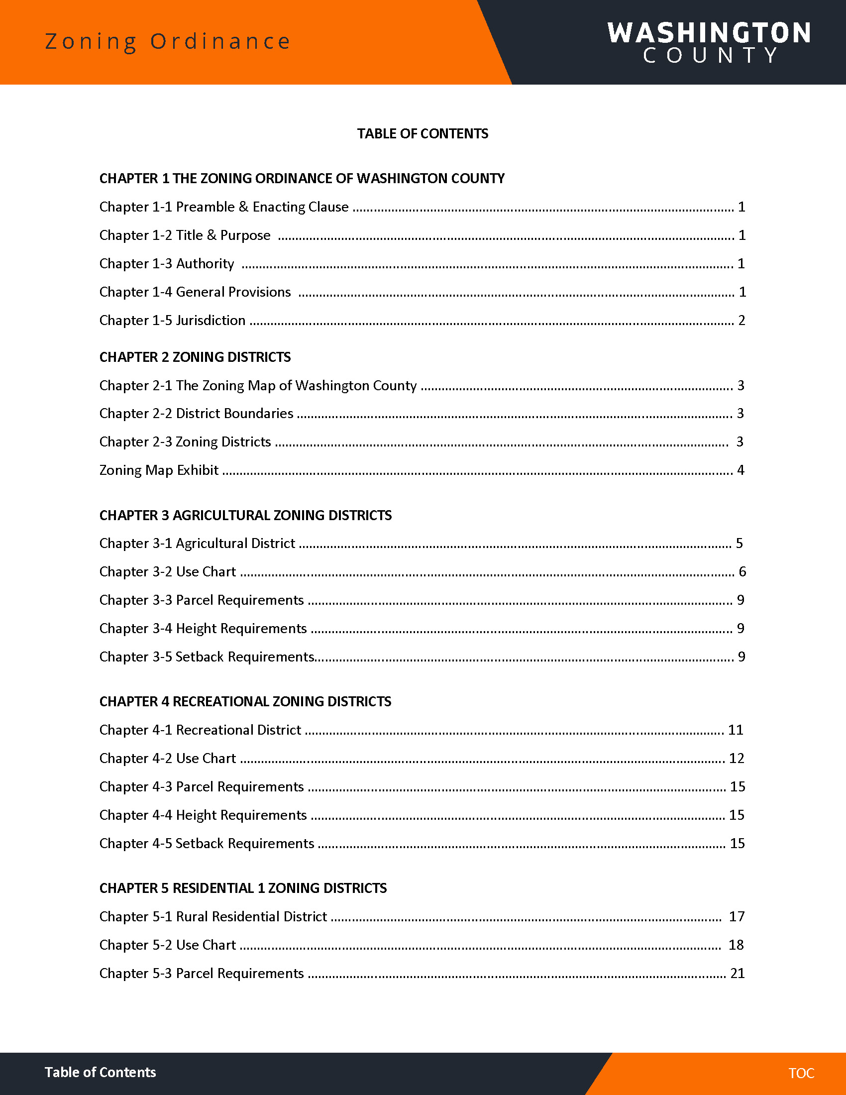 Washington County Zoning Ordinance1 12 25 Page 002